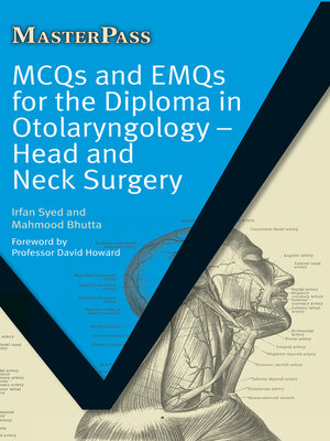 cover image of MCQs and EMQs for the Diploma in Otolaryngology